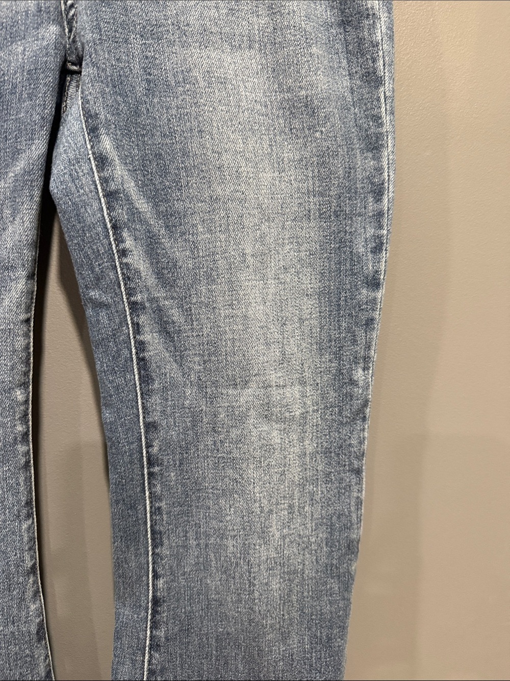 Judy Blue Light Blue Flare Jeans with Front Slit - Picture 4 of 9